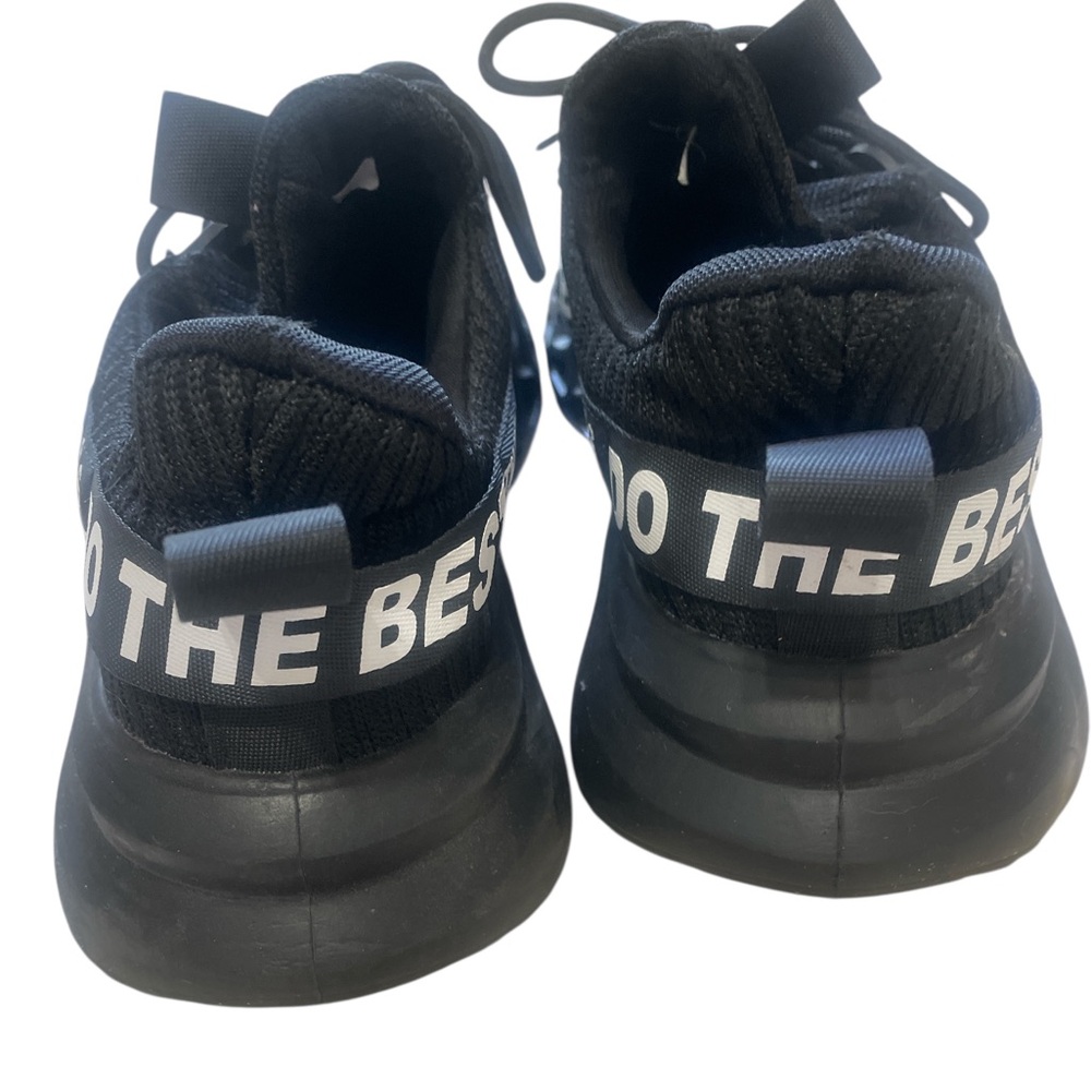 Furian Black Men's Steel-Toed Safety Shoes - Size 9.5 - Picture 4 of 7
